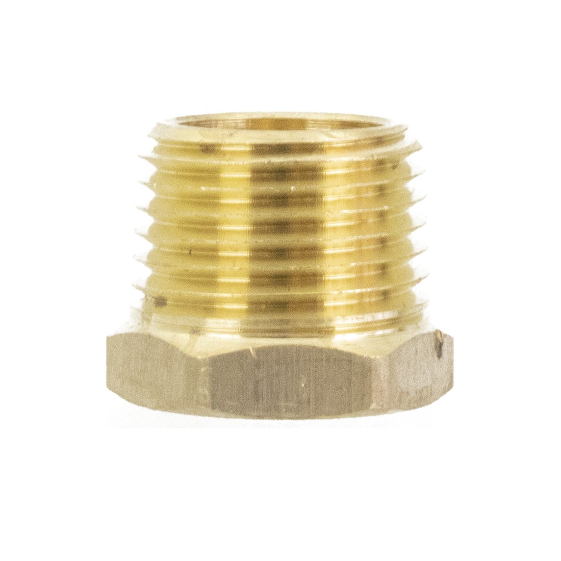 PWP Brass Fitting - Hex Plug 1/2 NPT Main View