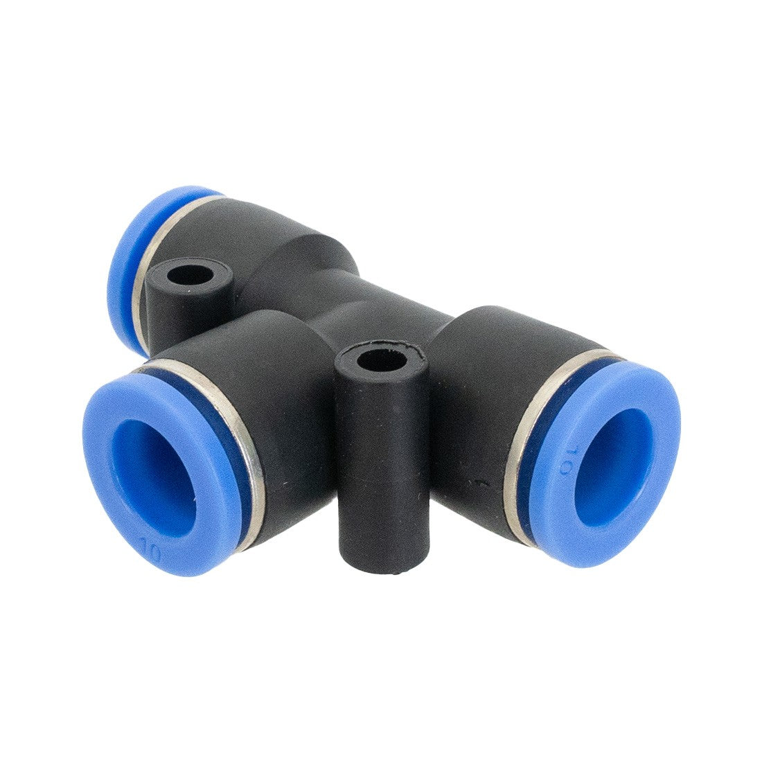 PWP Push To Fit T-Fitting - 5/16 Inch Flat Right View