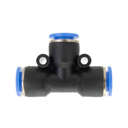 PWP Push To Fit T-Fitting - 5/16 Inch Front View