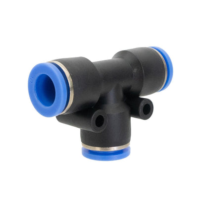 PWP Push To Fit T-Fitting - 5/16 Inch Top Left View
