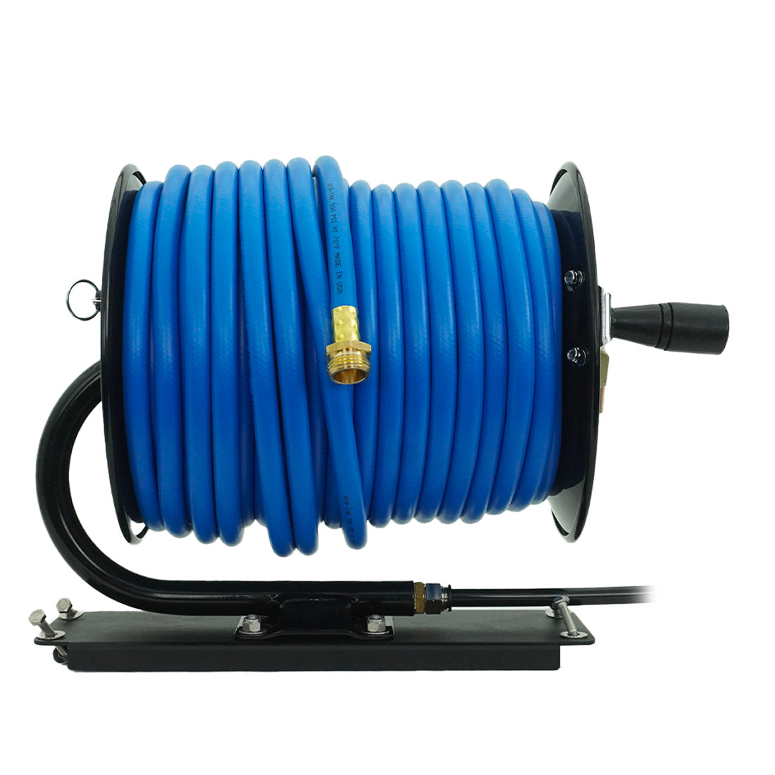 Pure Water Power Little Beast Add-on Hose Reel - 150 Foot Front View
