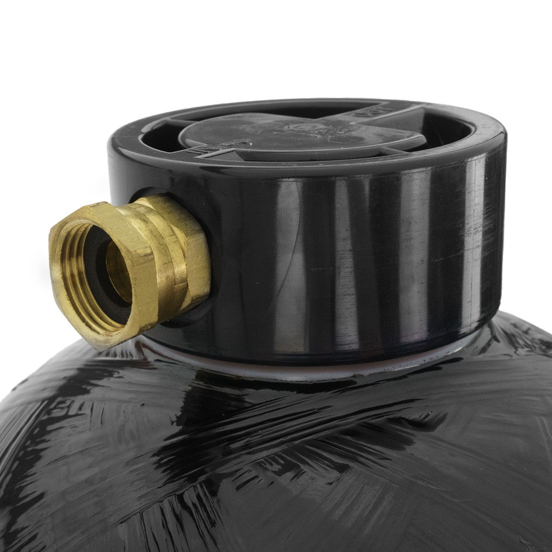 PWP DI Tank - 1/2 Cubic Foot 1 Cubic Foot Left Angle View