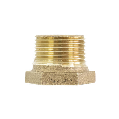 PWP Brass Fitting - Hex Bushing 1/2 Female NPT x 3/4 Male NPT Main View
