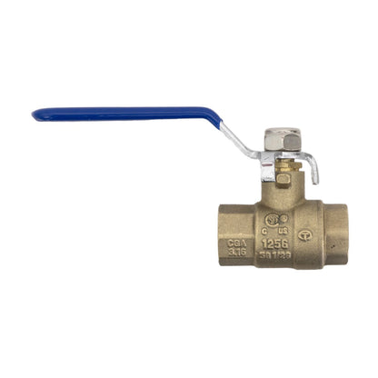 PWP Ball Valve 3/8 FPT 600psi Full View