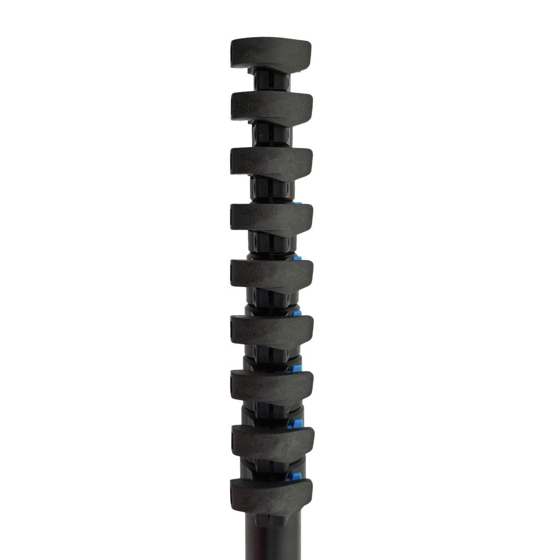 PWP High Mod Carbon Fiber Water Fed Pole - 50 Foot Clamp View
