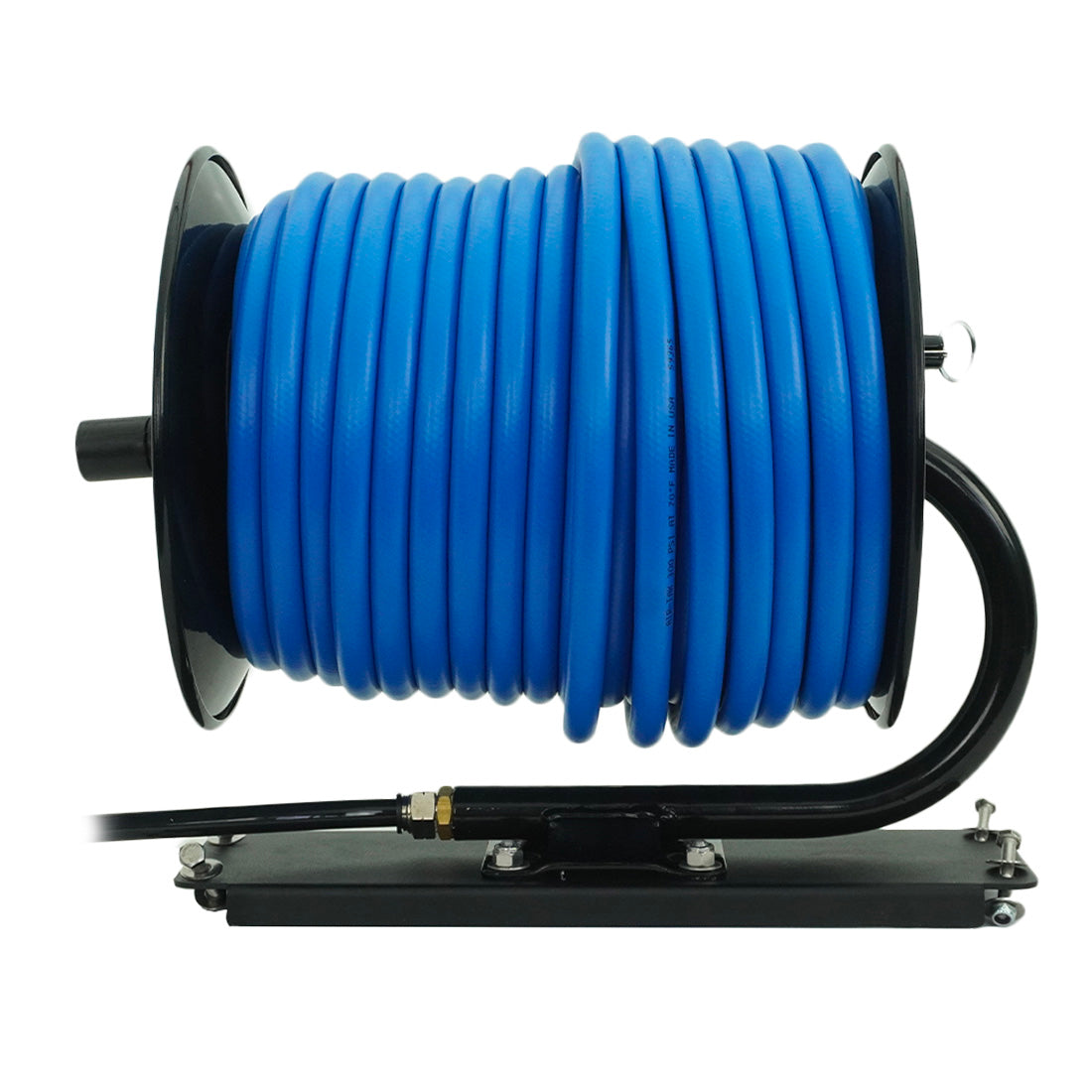 Pure Water Power Little Beast Add-on Hose Reel - 150 Foot Back View