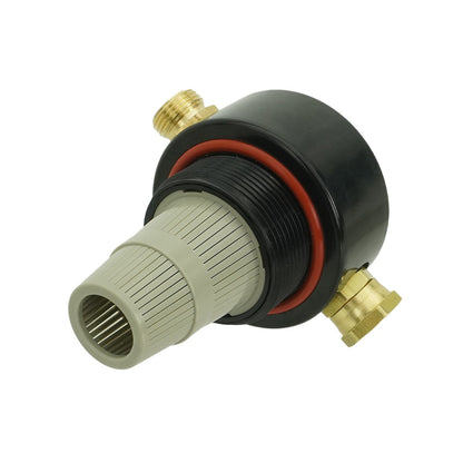 PWP DI Tank Head Fittings Bottom Angle View