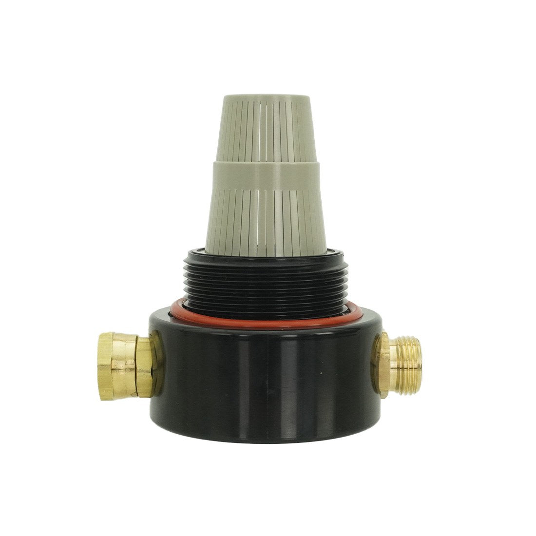 PWP DI Tank Head Fittings Front View