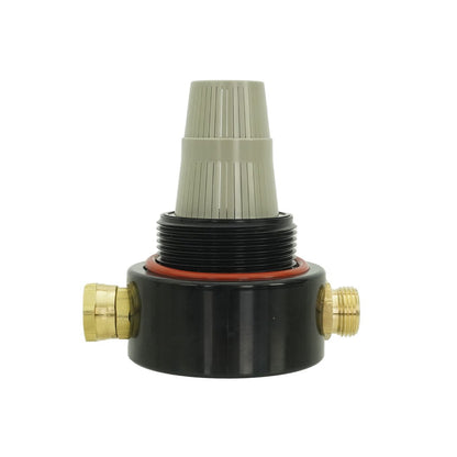 PWP DI Tank Head Fittings Front View