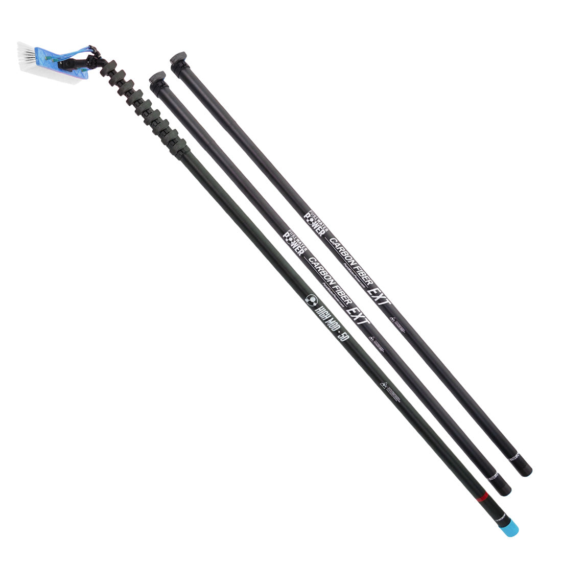 PWP High Mod Carbon Fiber Water Fed Pole - 60 Foot Main View