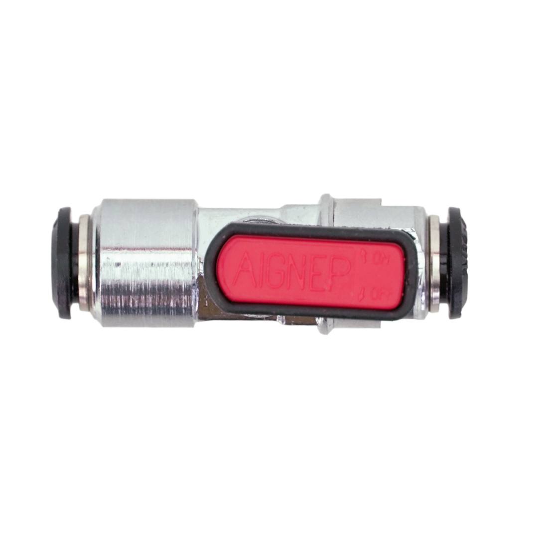 PWP In-Line Shut-Off Valve - 8mm Top View